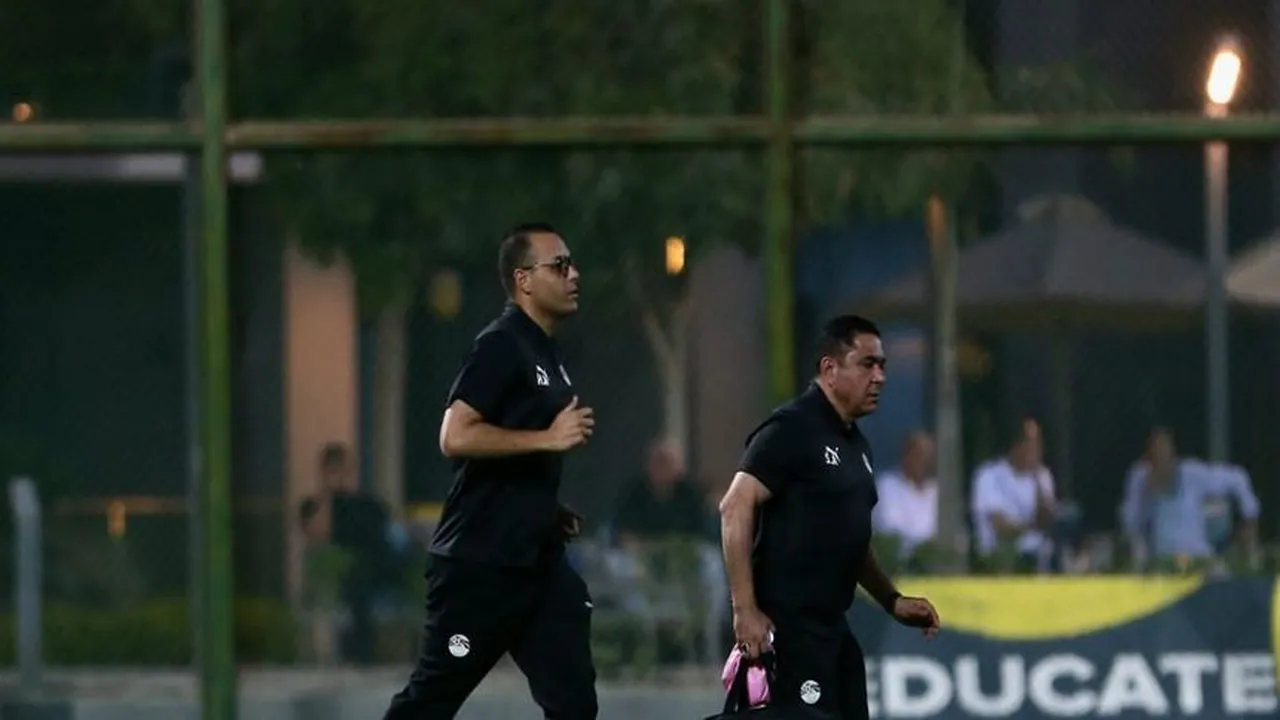 انتشال لاعب عمان بعد حادثة بلع اللسان في منتخب مصر للشباب